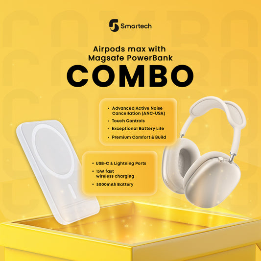 Airpods Max With Magsafe powerbank Combo
