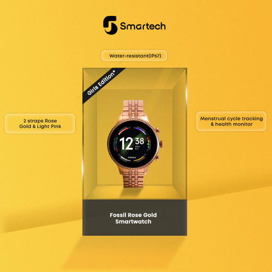 Fossill Rose Gold Smartwatch